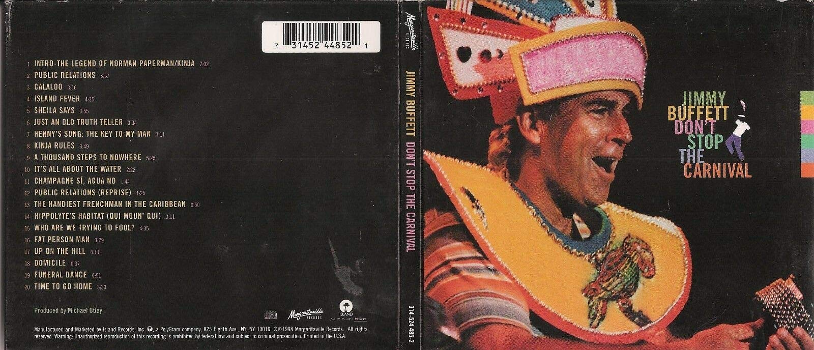 Don'T Stop the Carnival(Musica Country & Folk