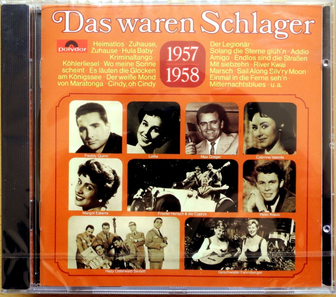 Freddy Quinn, Hazy Osterwald Sextett, Die Blauen Jungs, Peter Kraus, Caterina Valente.. Music