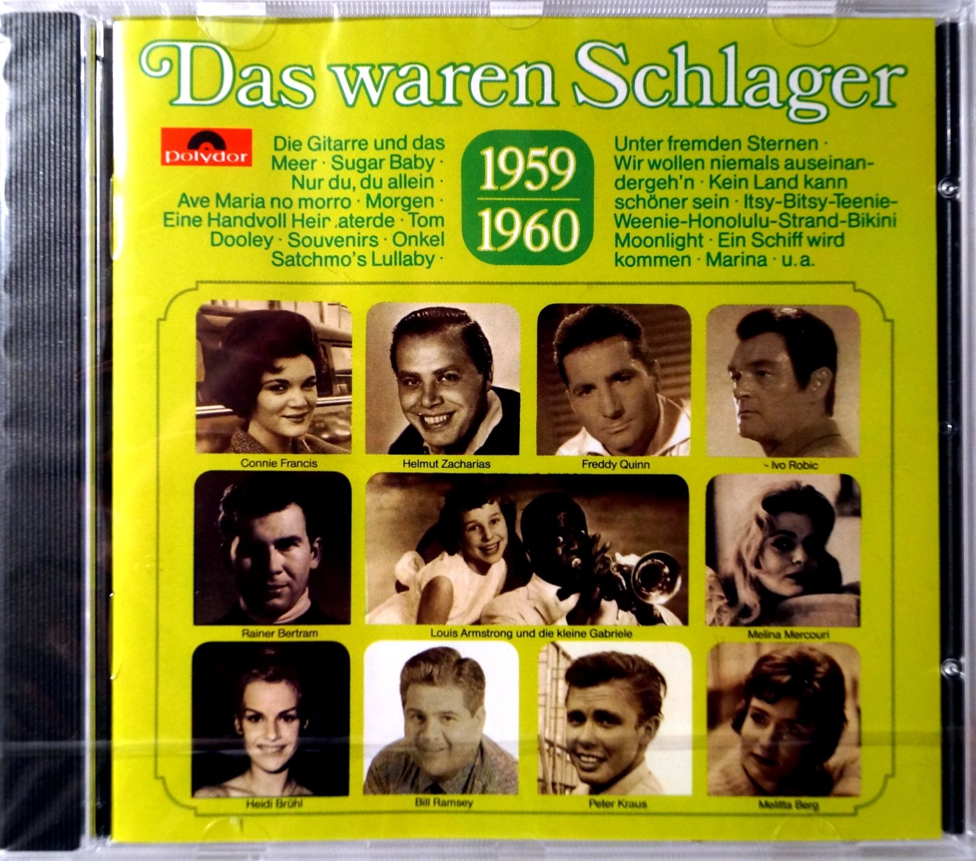 Das waren Schlager - 1959-1960: Freddy Quinn, Peter Kraus, Melitta Berg, Tom und Tommy, Heidi Brühl.. Music