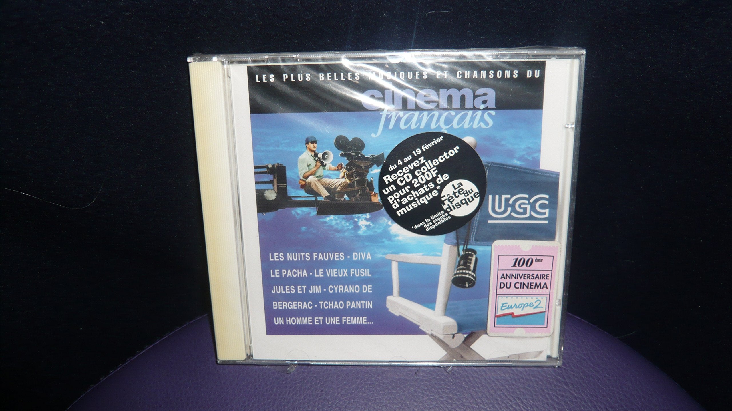 Les Plus Belles Musiques et Chansons du Cinema Français cd