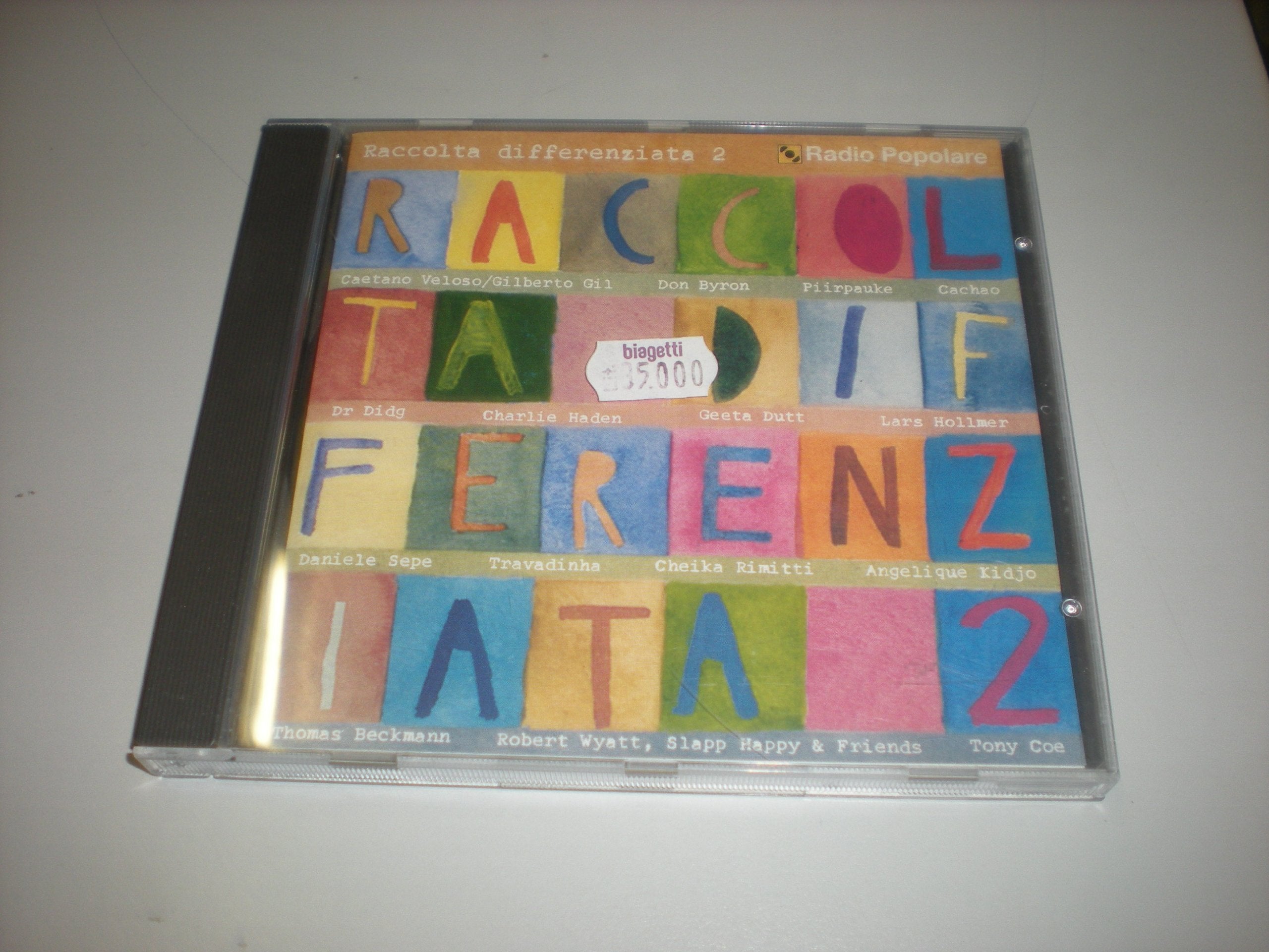 RADIO POPOLARE - RACCOLTA DIFFERENZIATA 2 - CD cd