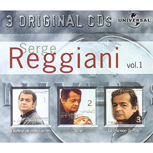 Coffret 3 CD : Serge Reggiani Vol. 1 : Il suffirait de presque rien / L'italien / La chanson de Paul Chanson française