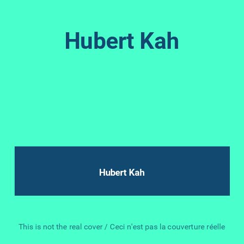 Product Image: Hubert Kah