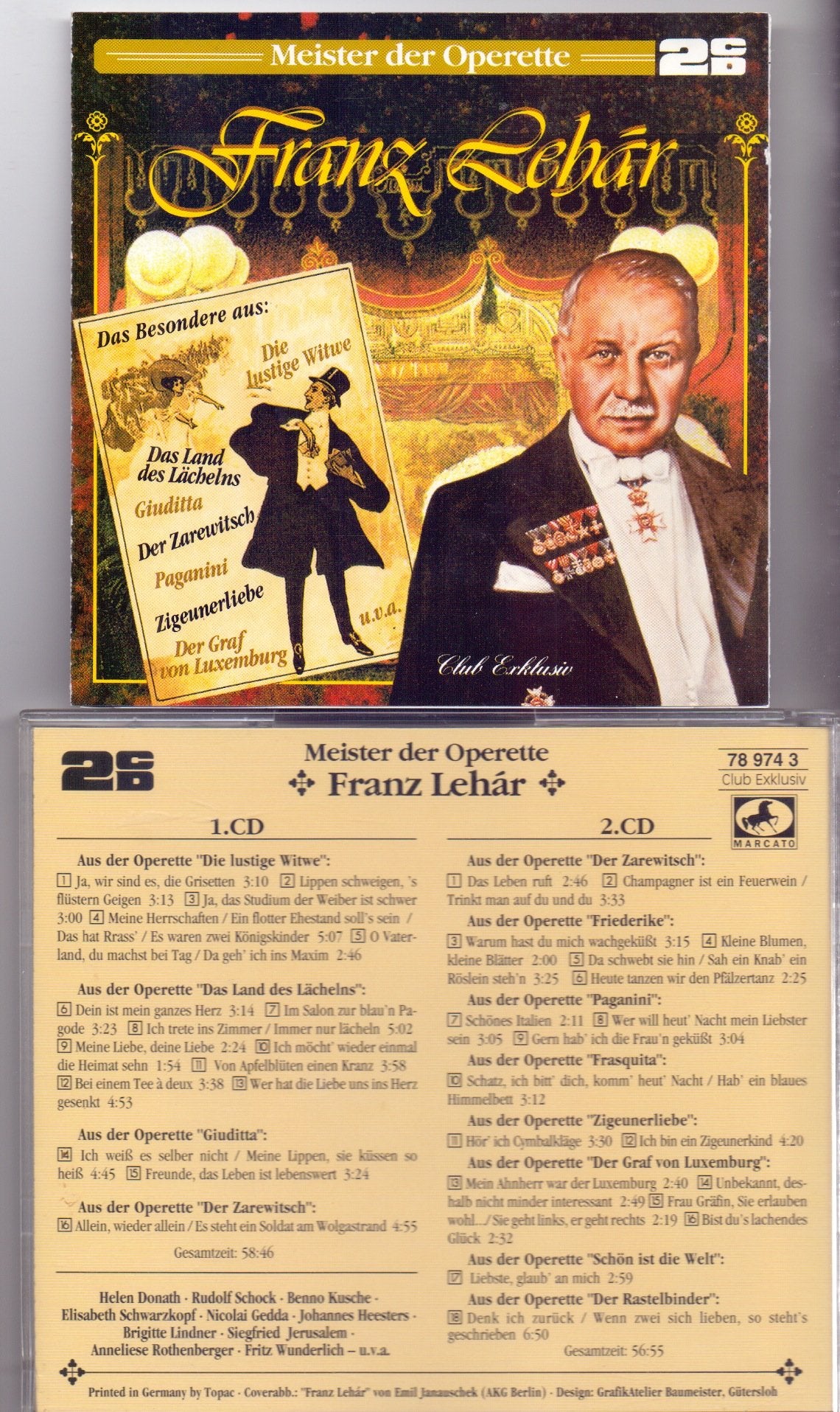 Franz Lehar - Meister der Operette+B12875 Classical