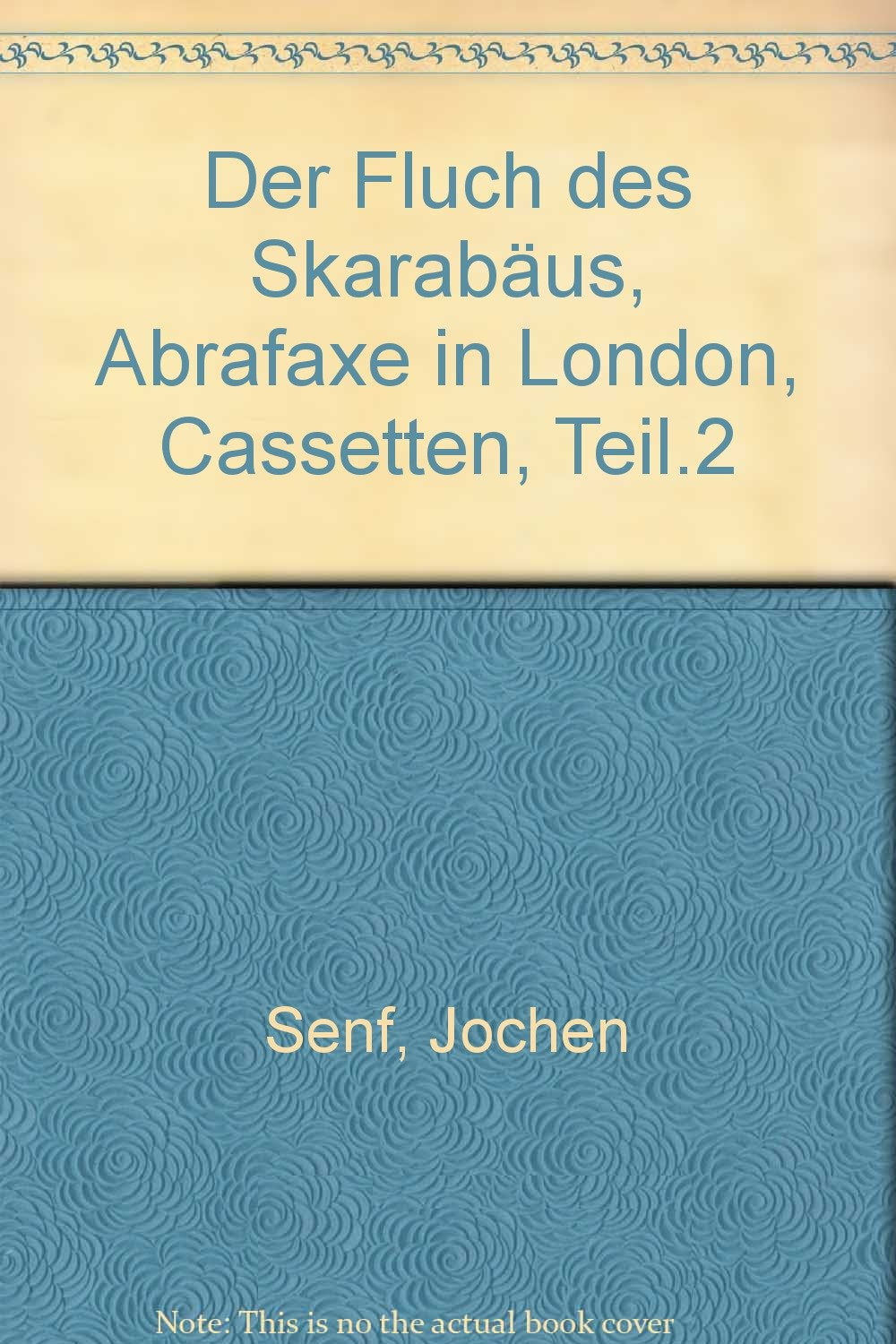 Der Fluch des Skarabäus, Abrafaxe in London, Cassetten, Teil.2 Manga