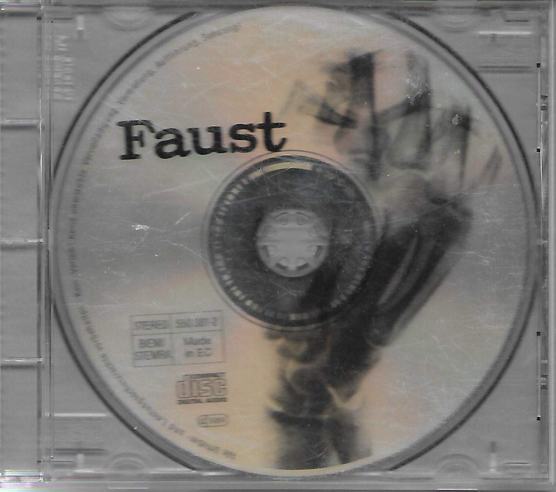 FAUST: Faust (1st. Album), CD in Clear Tray Cover, Spectrum 550 381-2 (Germany) Music
