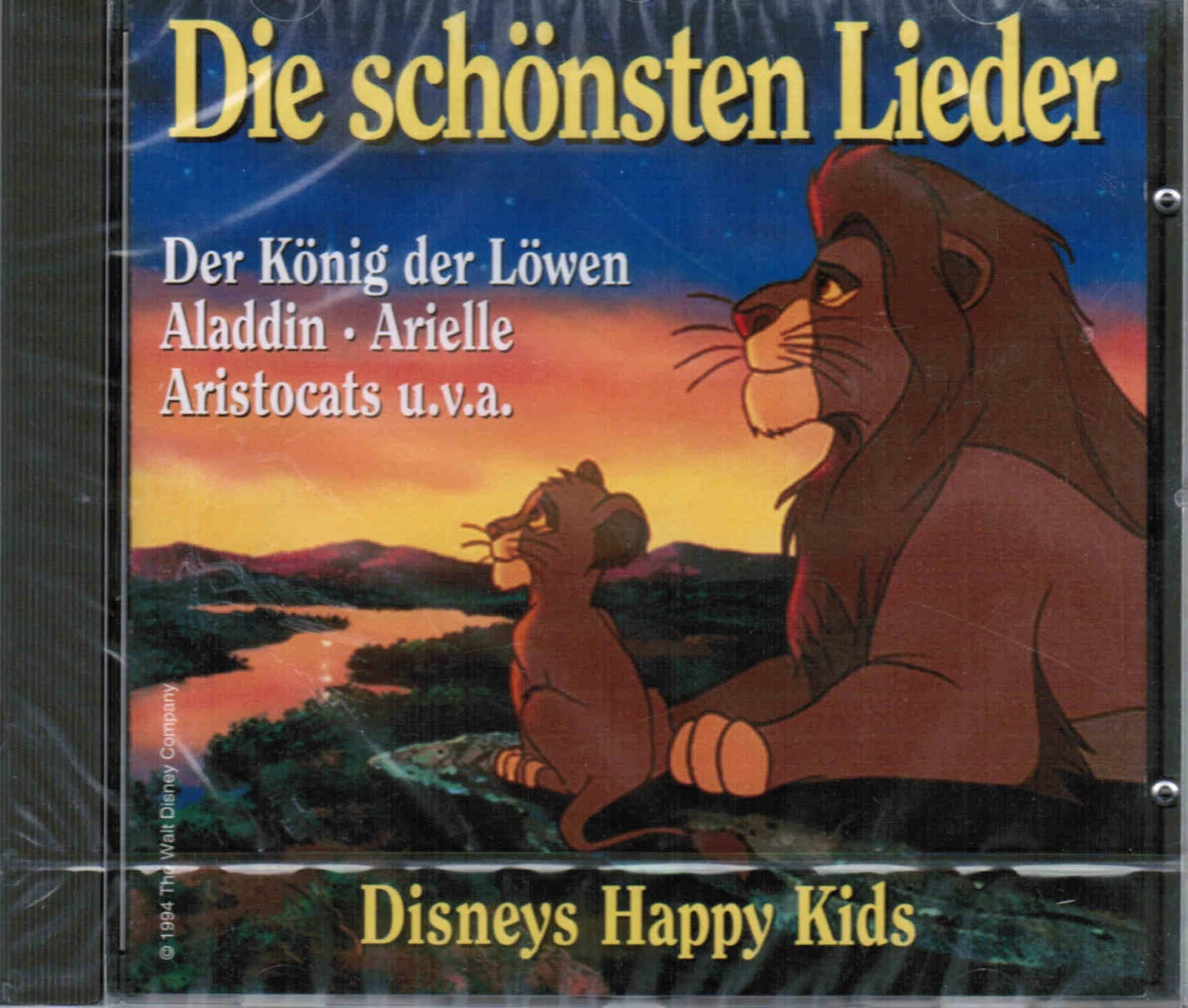 Die schönsten Lieder aus: König der Löwen / Aladdin / Arielle / Aristocats Children & Young People