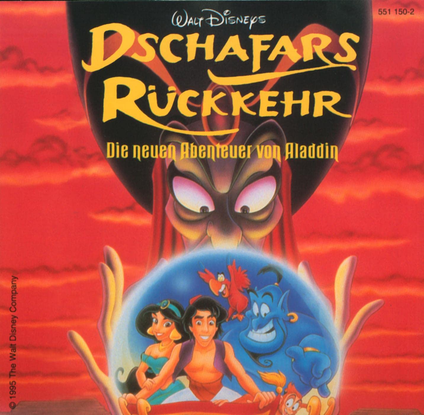 Dschafars Rückkehr - Die neuen Abenteuer von Aladdin - Original Hörspiel zum Film (1995) Children & Young People Audio Books