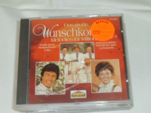 Wunschkonzert 3-Melodien Für German Schlager & Volksmusik