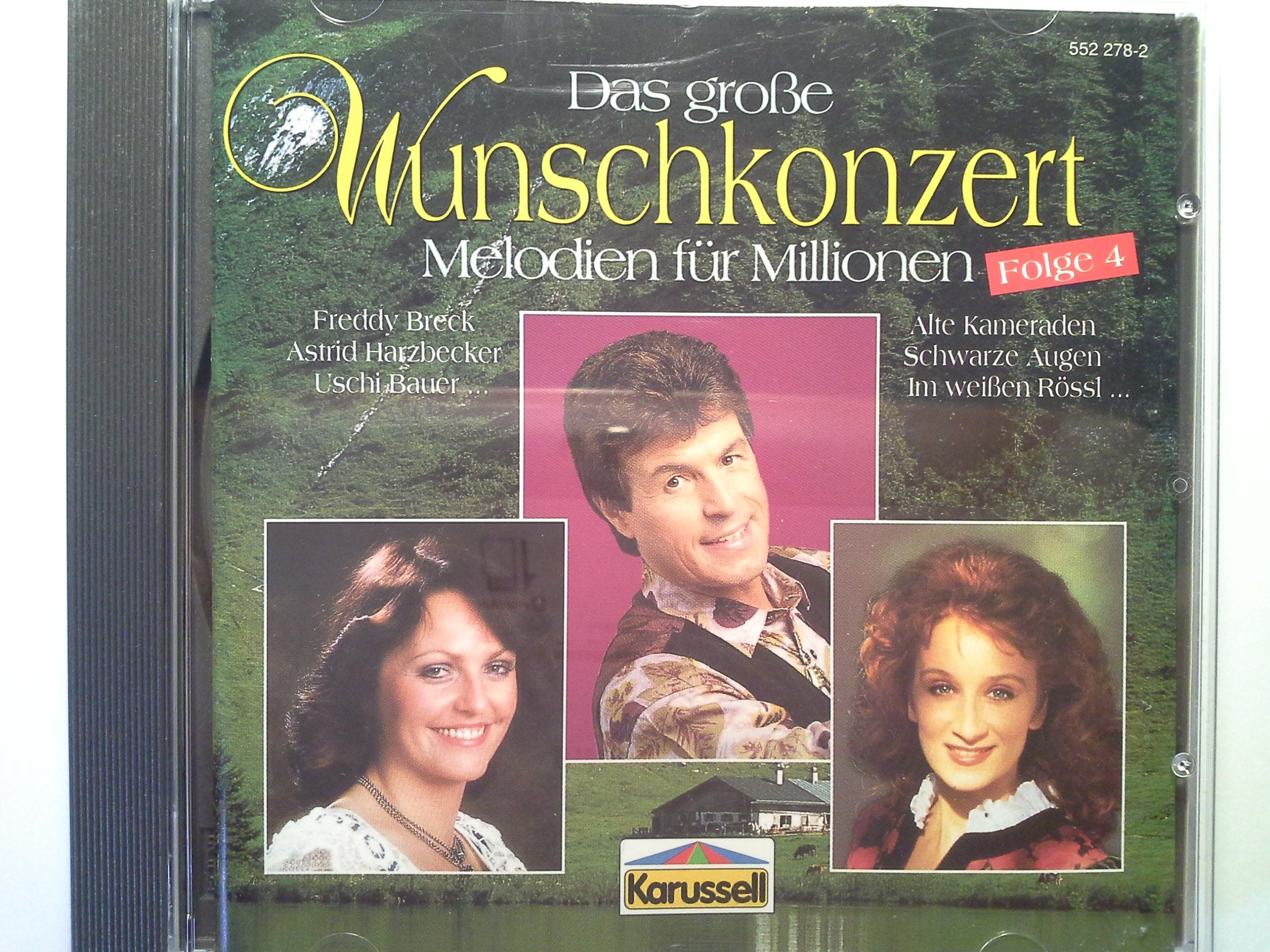 Wunschkonzert 4-Melodien Für German Schlager & Volksmusik