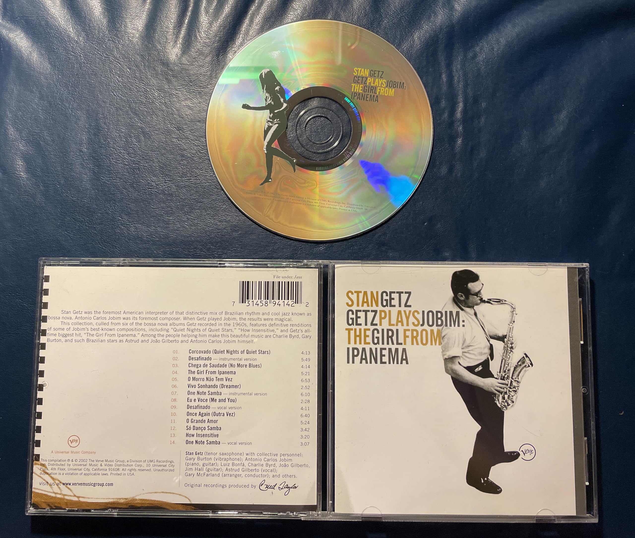 Getz Plays Jobim: the Girls from Ipanema Jazz