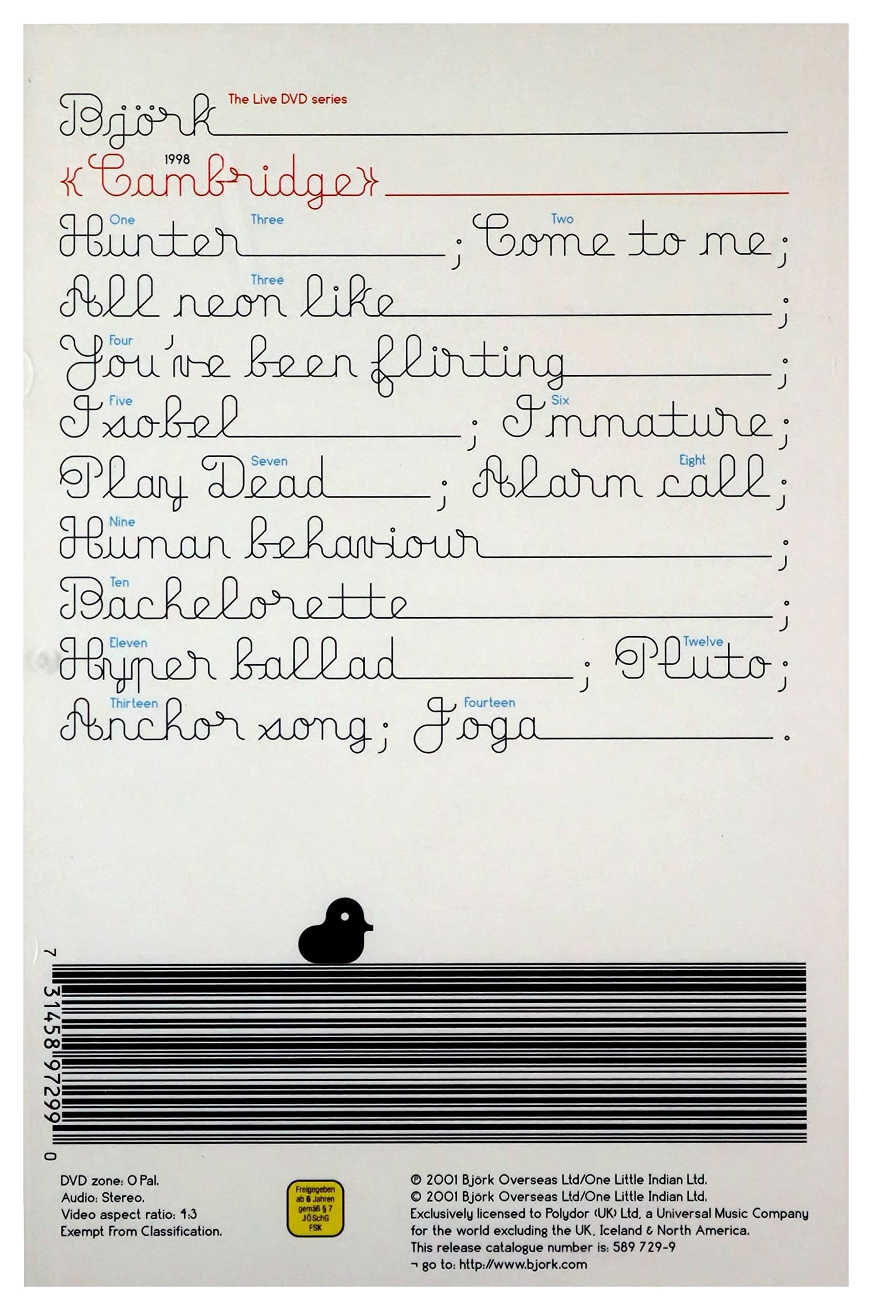 Product Image: Björk - Live in Cambridge