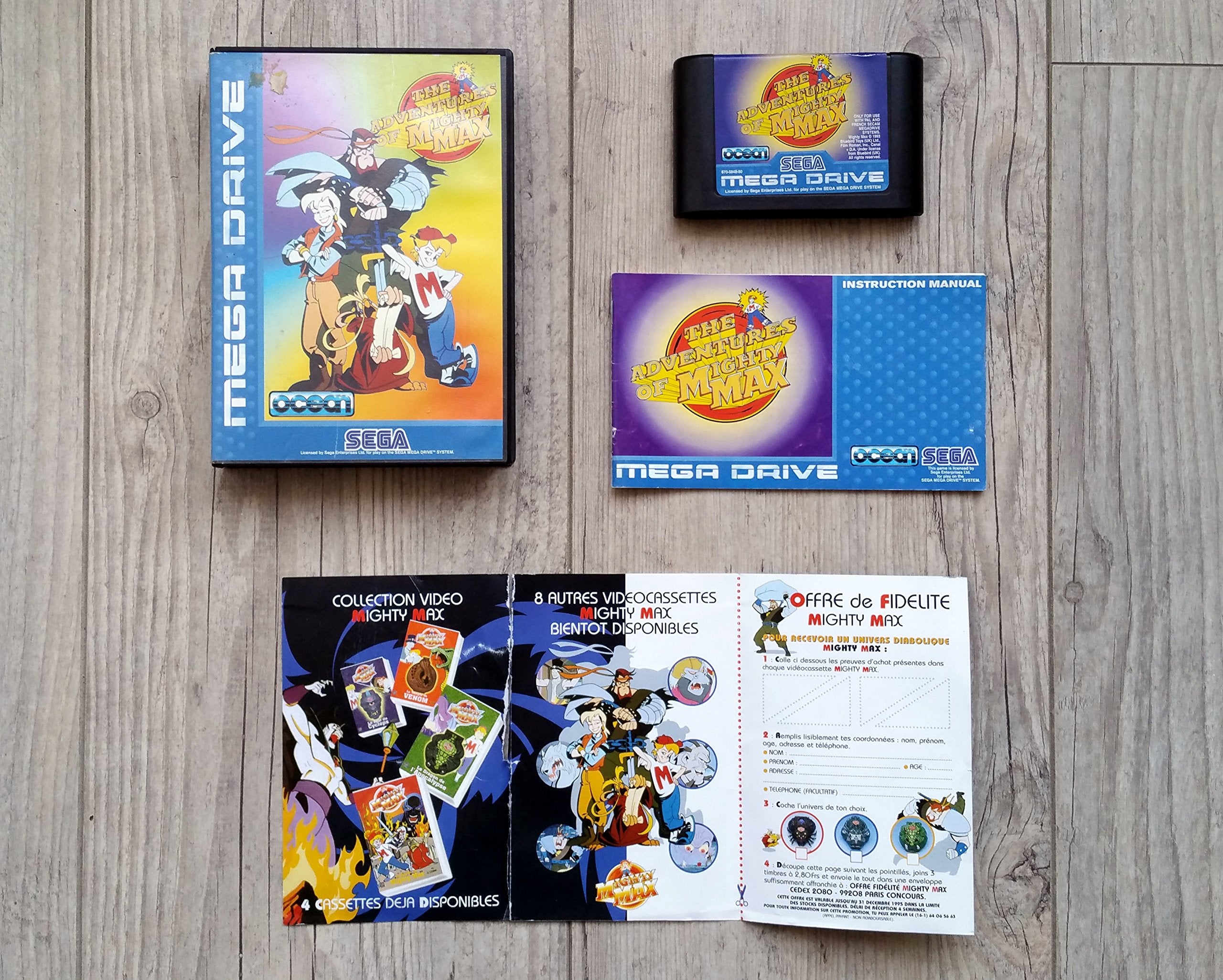 The Adventures of mighty Max Older Consoles