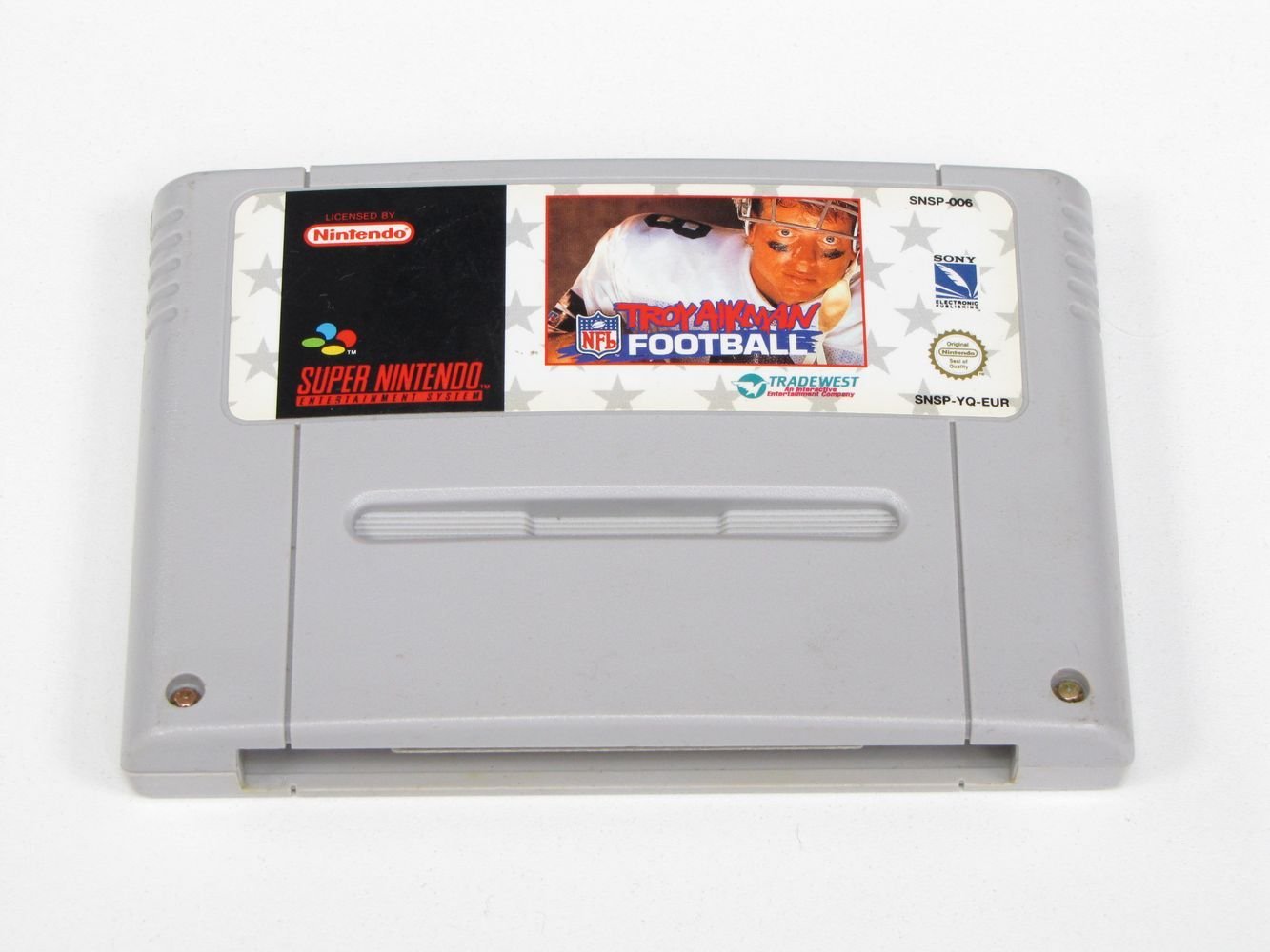 NFL Troy aikman football - Super Nintendo - PAL Older Consoles
