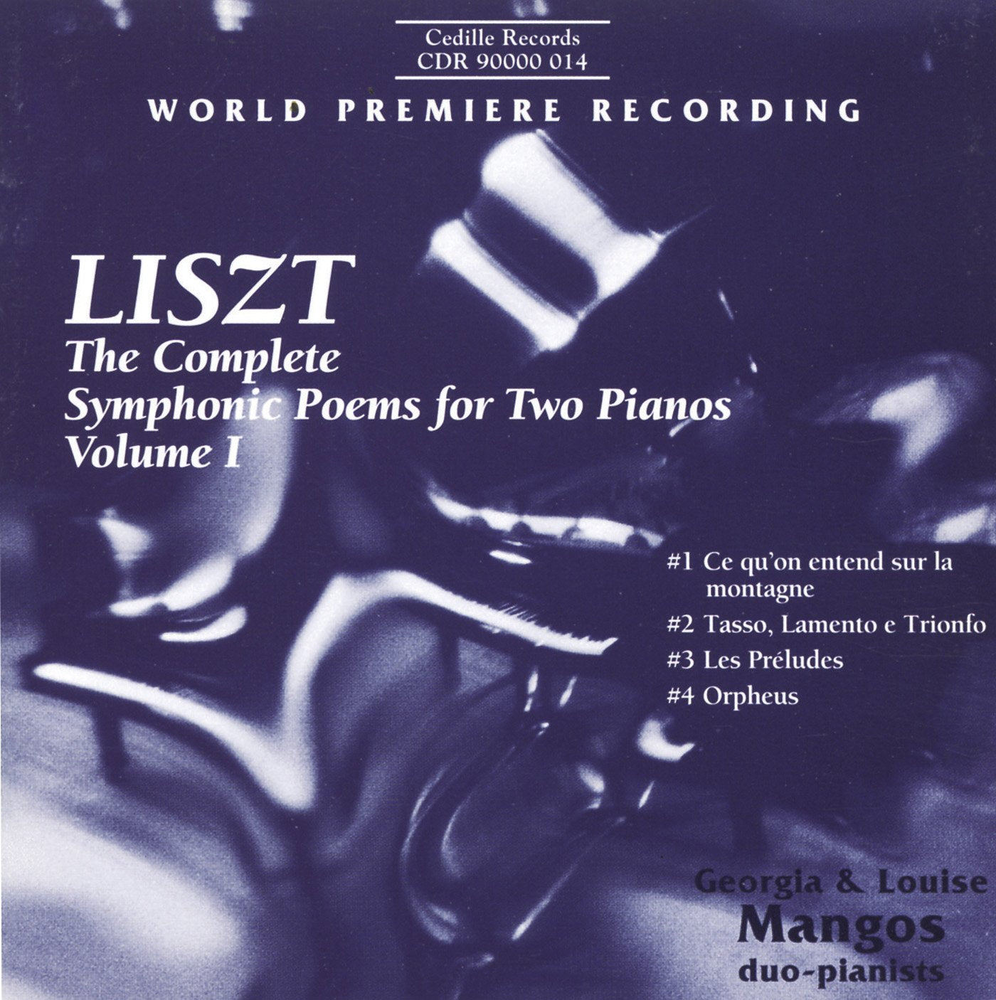 Liszt - Symphonic Poems transcribed for two pianos cd