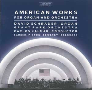 American Works for Organ and Orchestra cd
