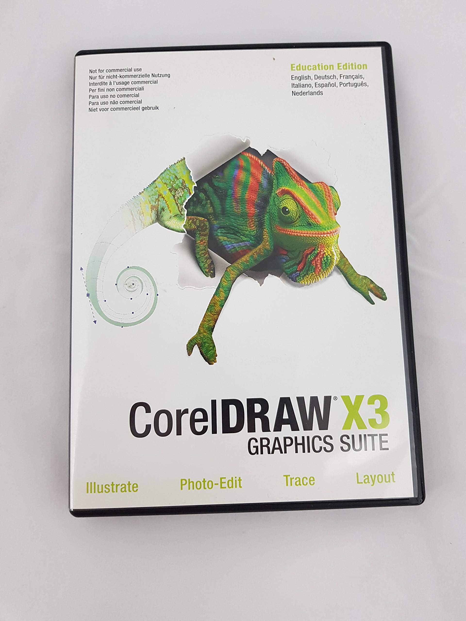 Product Image: Corel Draw Graphics Suite x3 EDU dt. CD