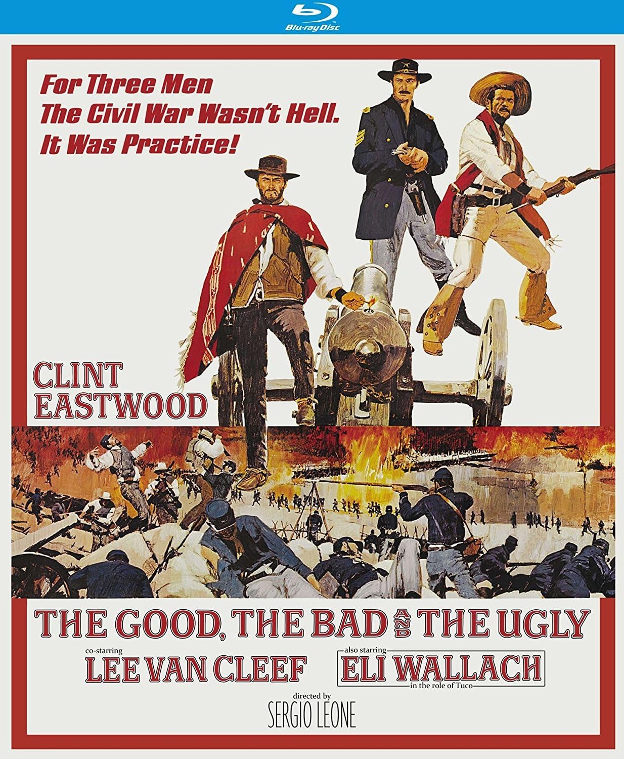 BLU-RAY - GOOD, THE BAD AND THE UGLY, THE (1967) (50TH ANNIVERSARY EDITION) (1 Blu-ray) Films