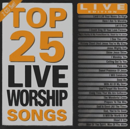 Top 25 Live Worship Songs cd