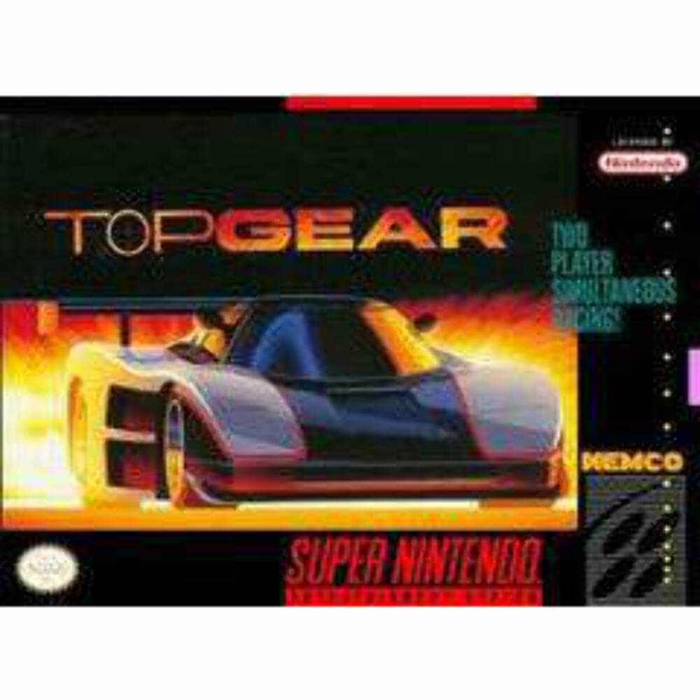 Top Gear (pal) Super Nintendo (OVP) SNESg Older Consoles