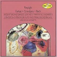 Werke von Respighi, Carl Philip Emanuel Bach, Grandjany, Farkas Classical