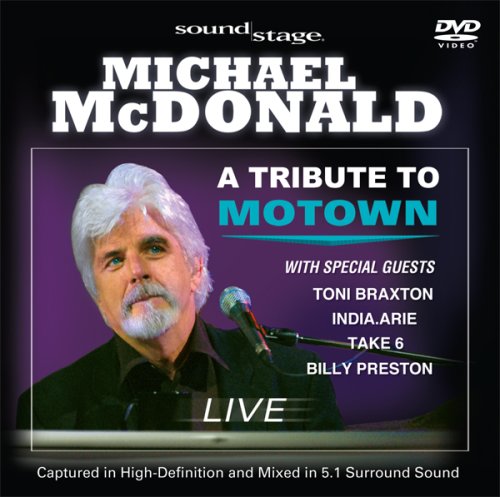 MCDONALD,MICHAEL TRIBUTE TO MOTOWN LIVE SOUNDSTAGE JEWEL CASE Films
