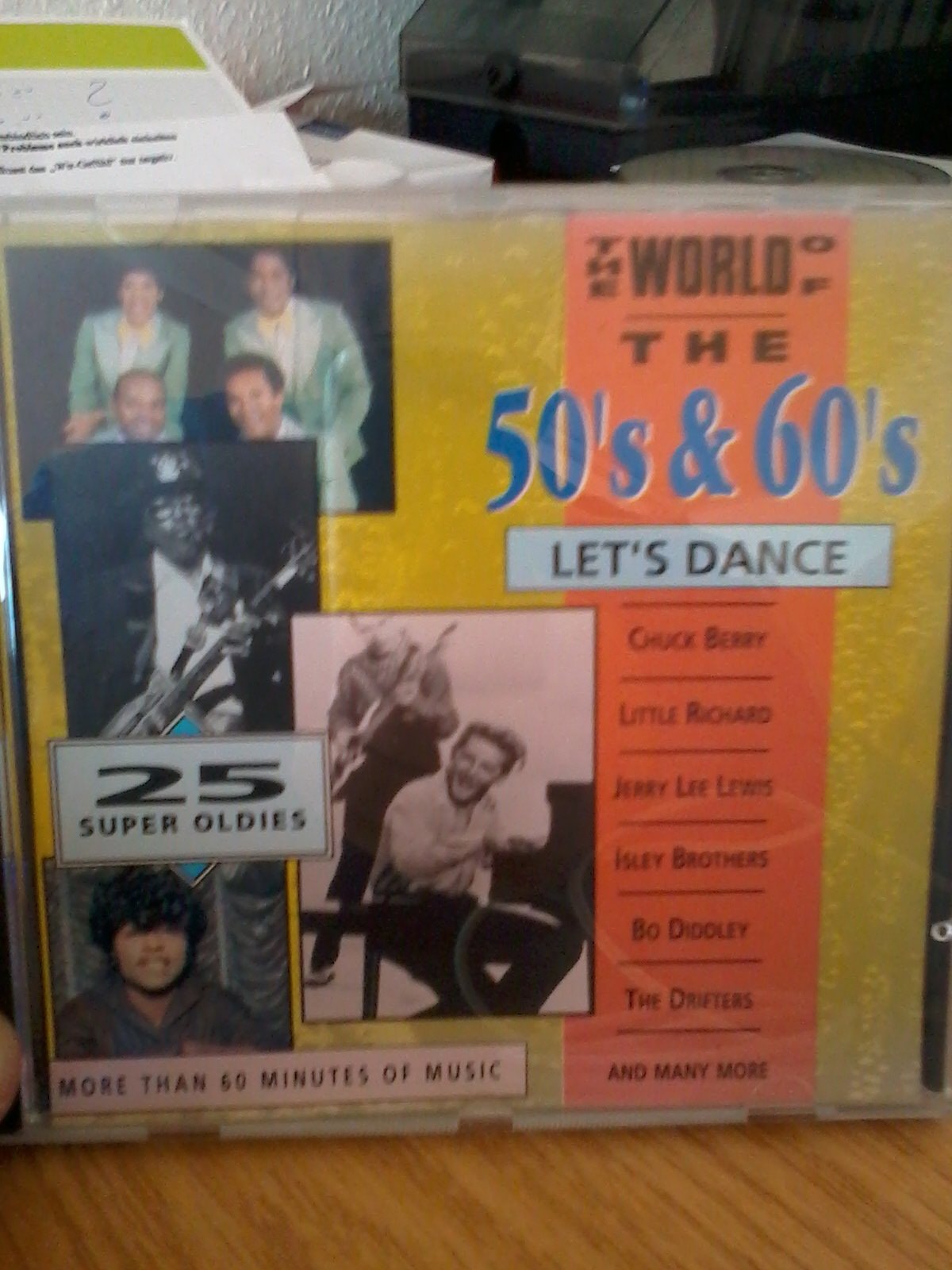 Chris Montez, Chuck Berry, Drifters, Del Shannon, Little Richard.. Music