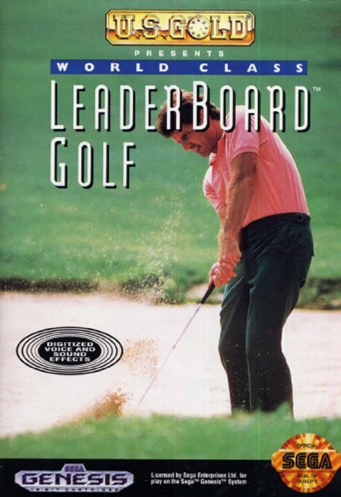 Sega U.S. Gold Presents World Class Leaderboard Gold game