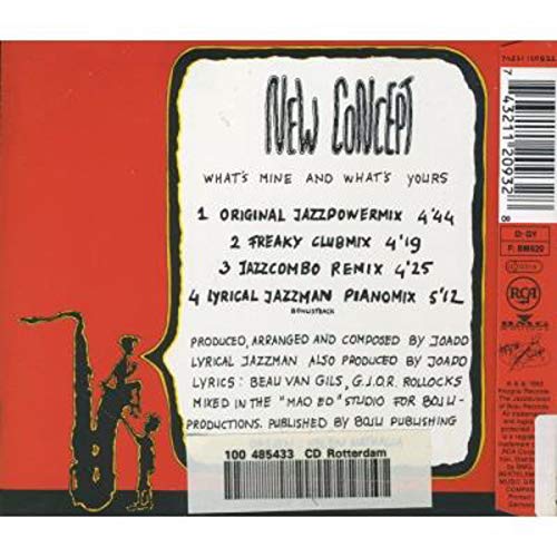 What's mine and what's yours (incl. 3 versions, 1992) Music for Children