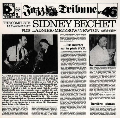 Jazz Tribune No. 46: Complete Sidney Bechet, Vol.5 (1941-43) Music