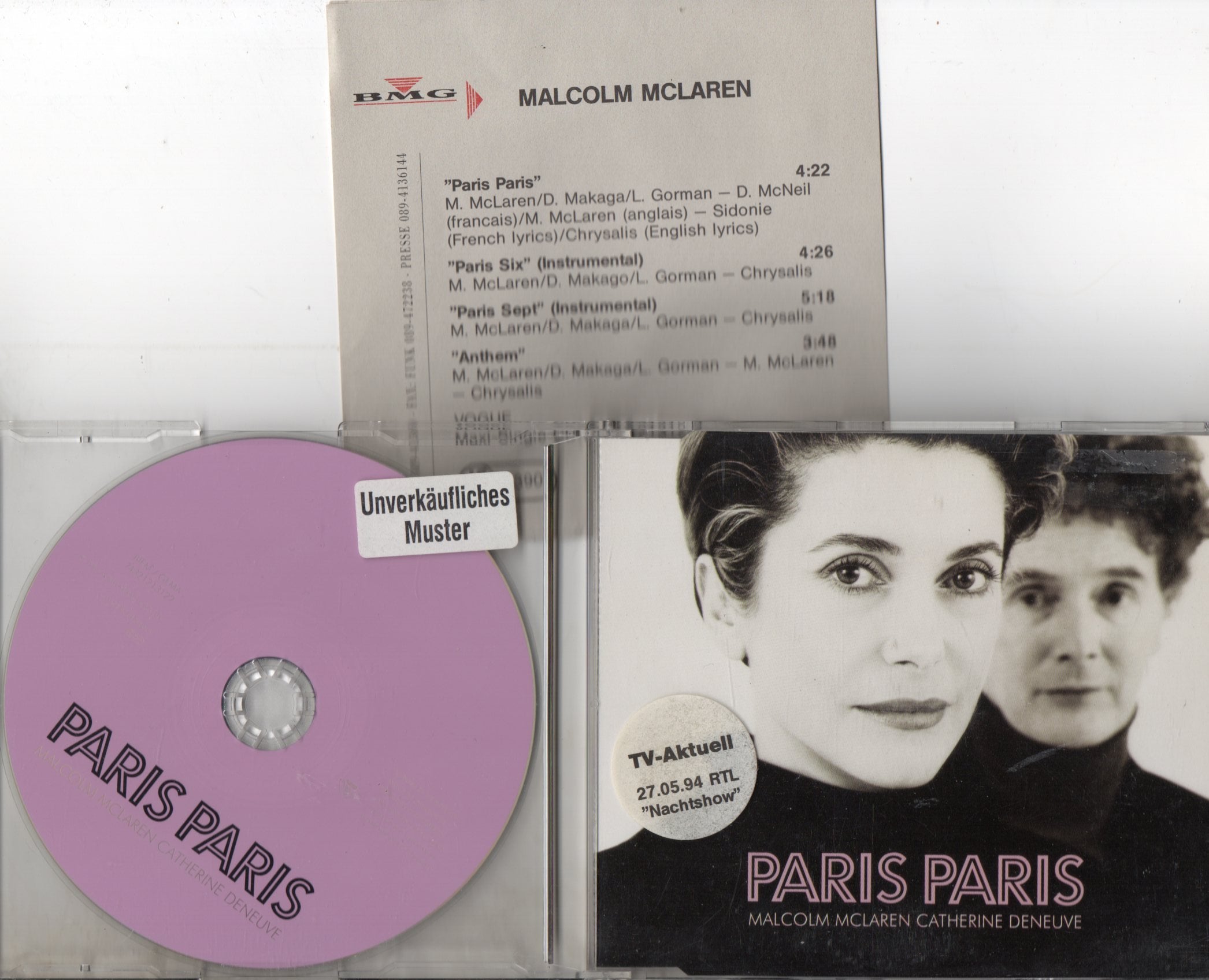 Product Image: Paris Paris (Feat.C.Deneuve)
