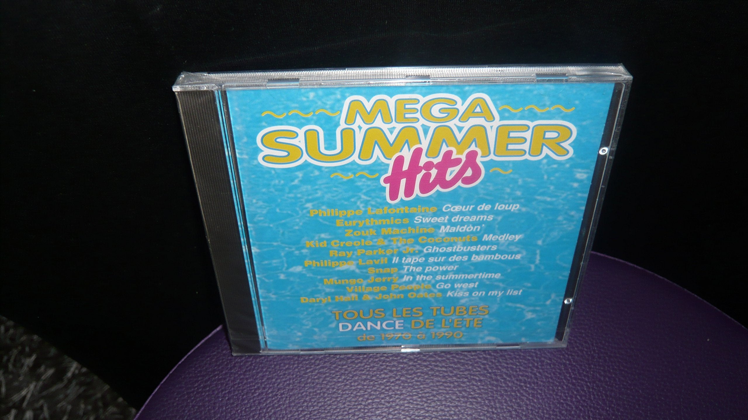 Mega Summer Hits (Tous Les Tubes De L’Été De 1970 A 1990) cd
