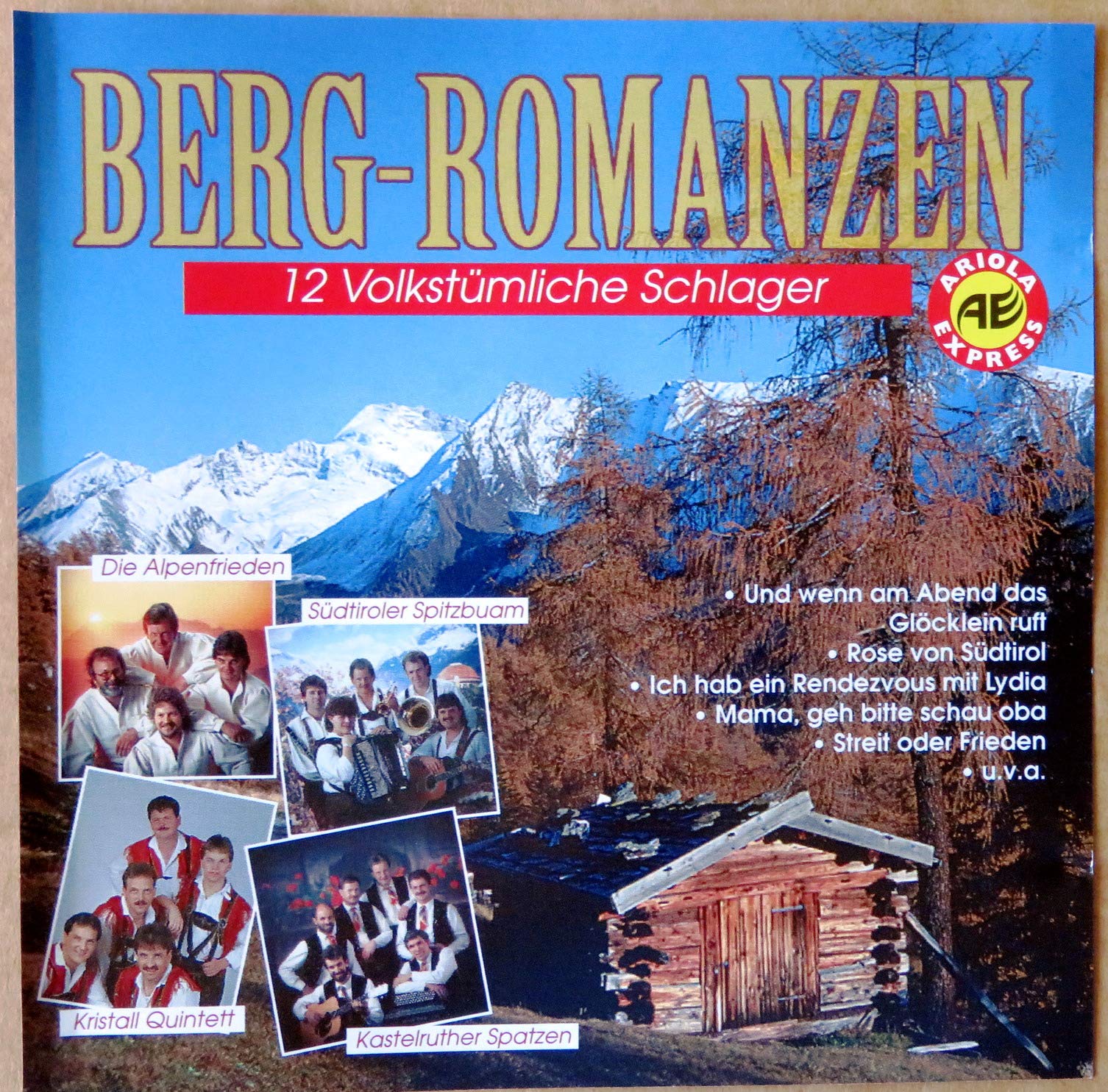 Berg-Romanzen, 12 Volkstümliche Schlager Music