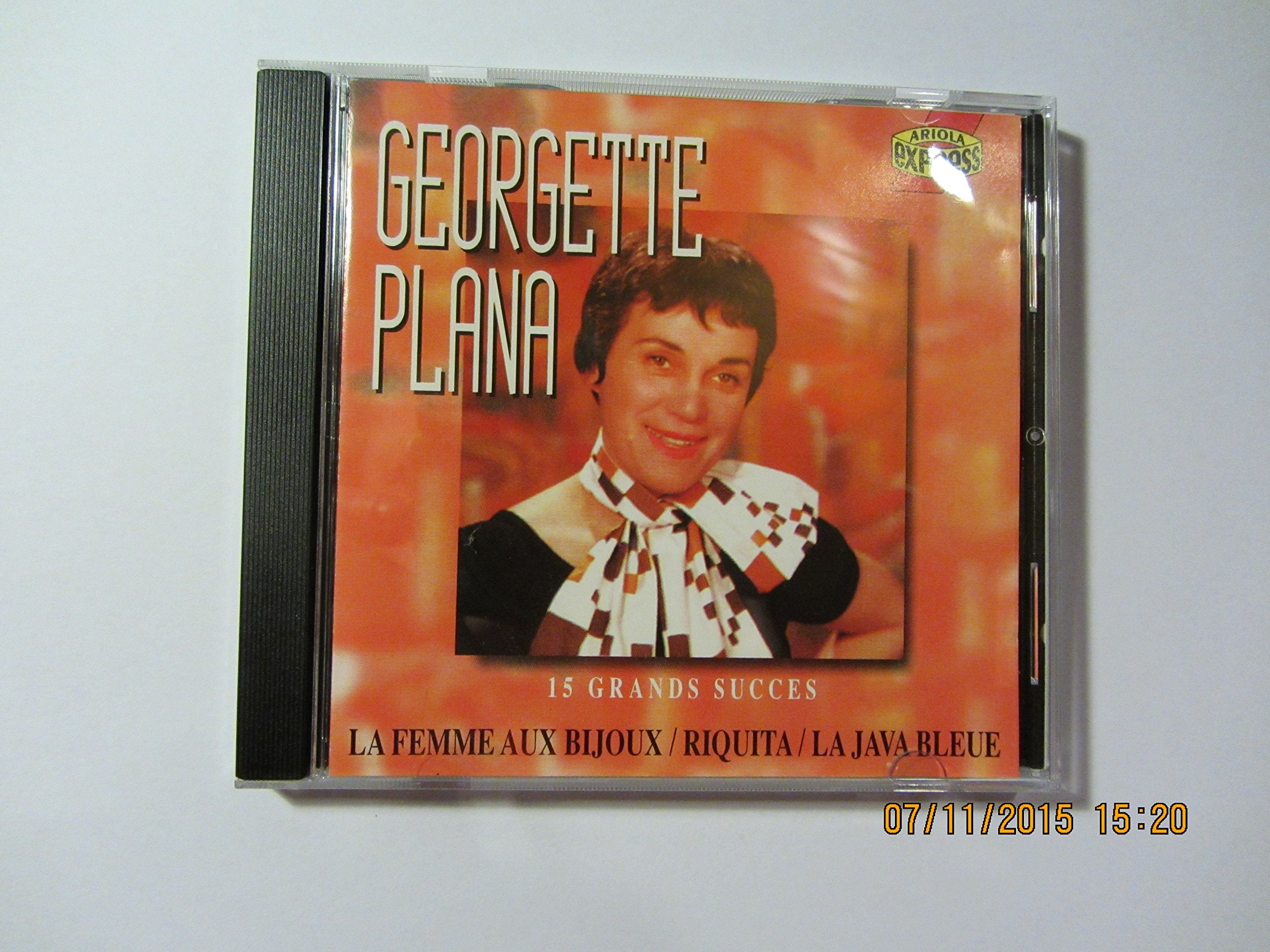 GEORGETTE PLANA - 15 Grands Succès cd