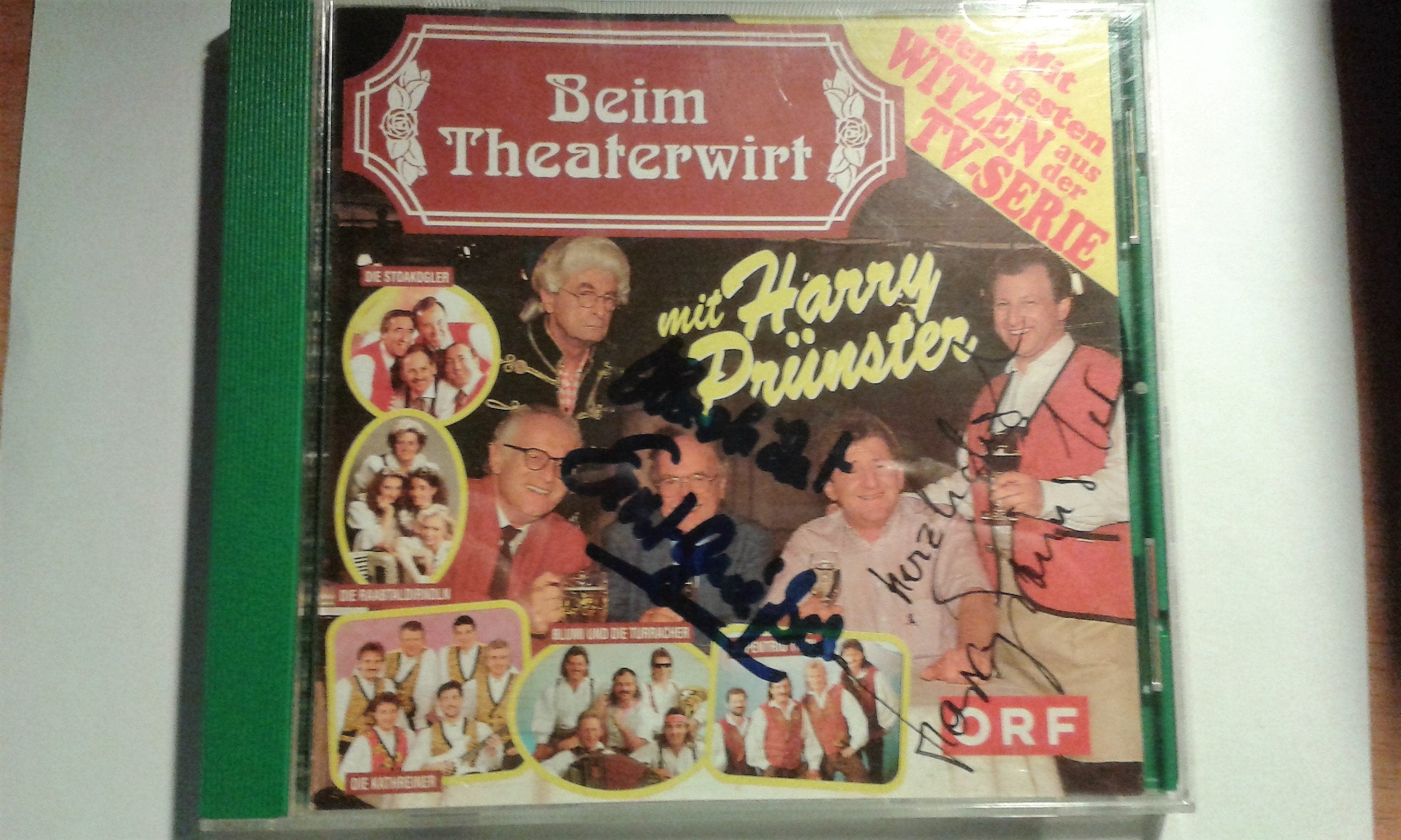Beim Theaterwirt mit Harry Prünster (Mit den besten Witzen aus der TV-Serie)(1995)(BMG 74321 29260 2) Music