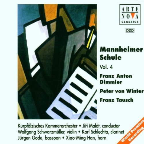 Mannheimer Schule Vol. 4 (Dimmler / Winter / Tausch) Classical