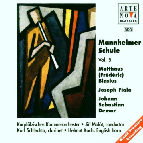 Mannheimer Schule Vol. 5 (Blasius / Fiala / Demar) Classical