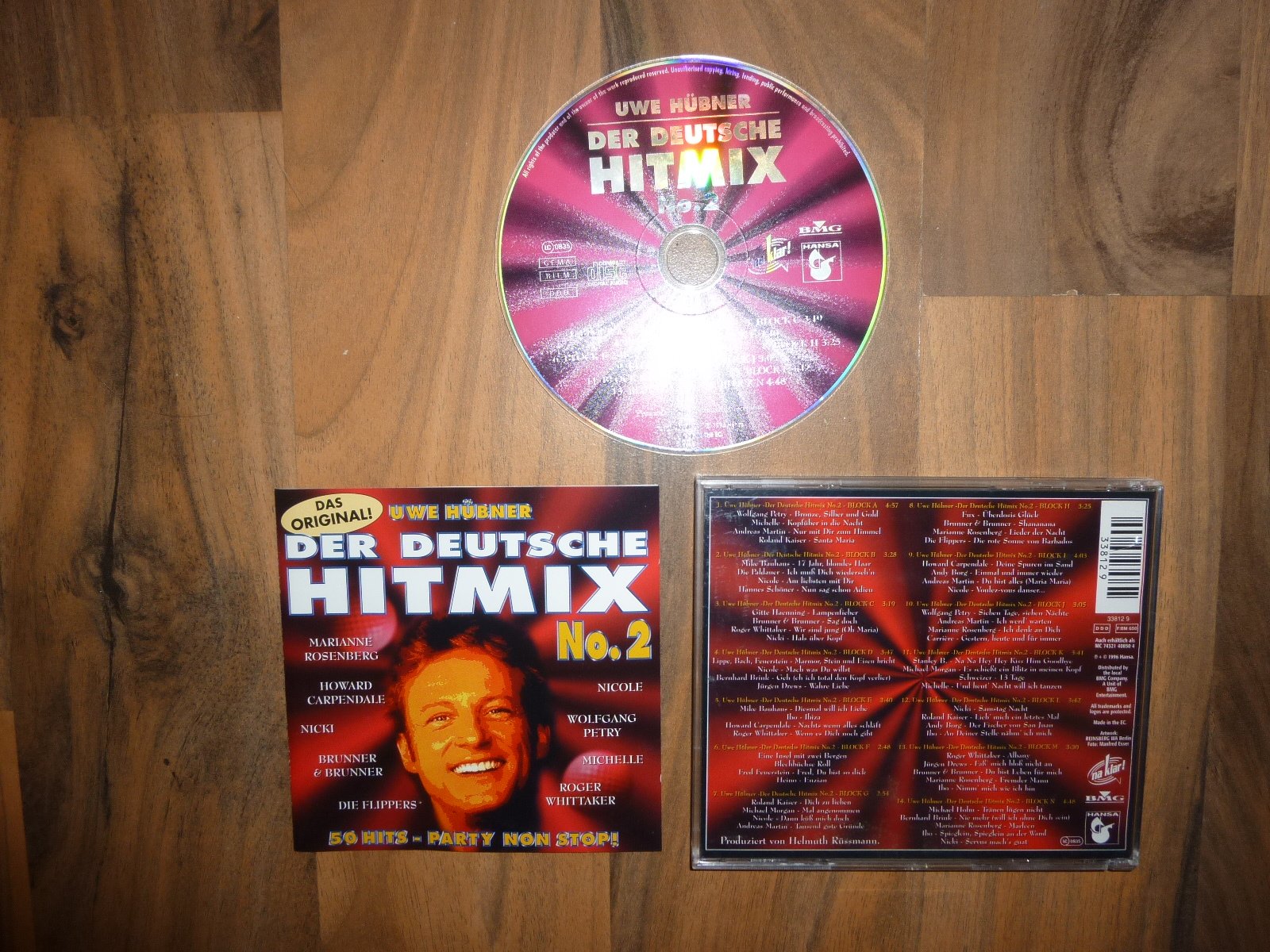 Uwe Hübner's Der Deutsche Hitmix No. 2: 50 Hits - Party Non Stop ! German Schlager & Volksmusik
