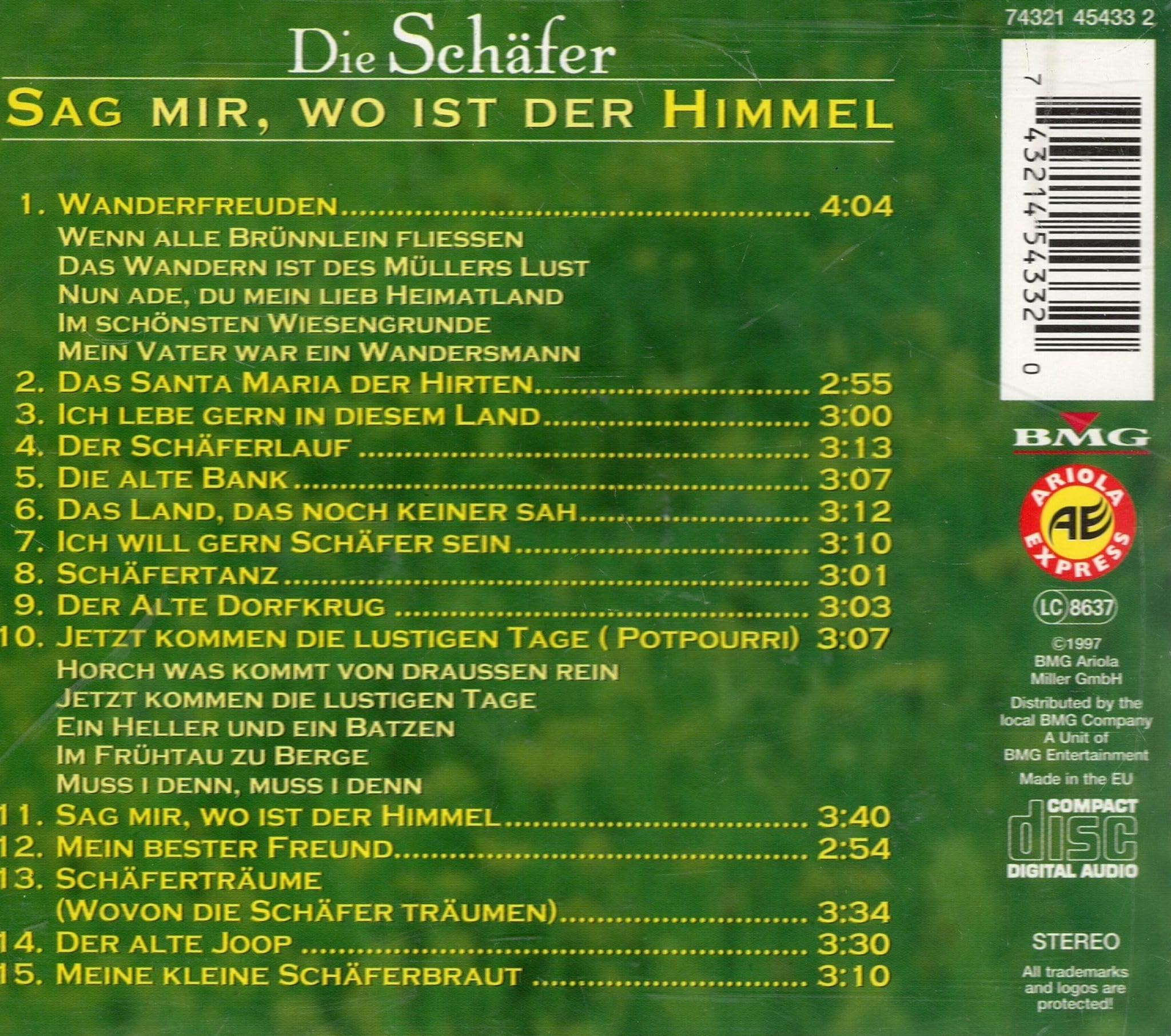 Sag Mir,Wo Ist der Himmel Pop