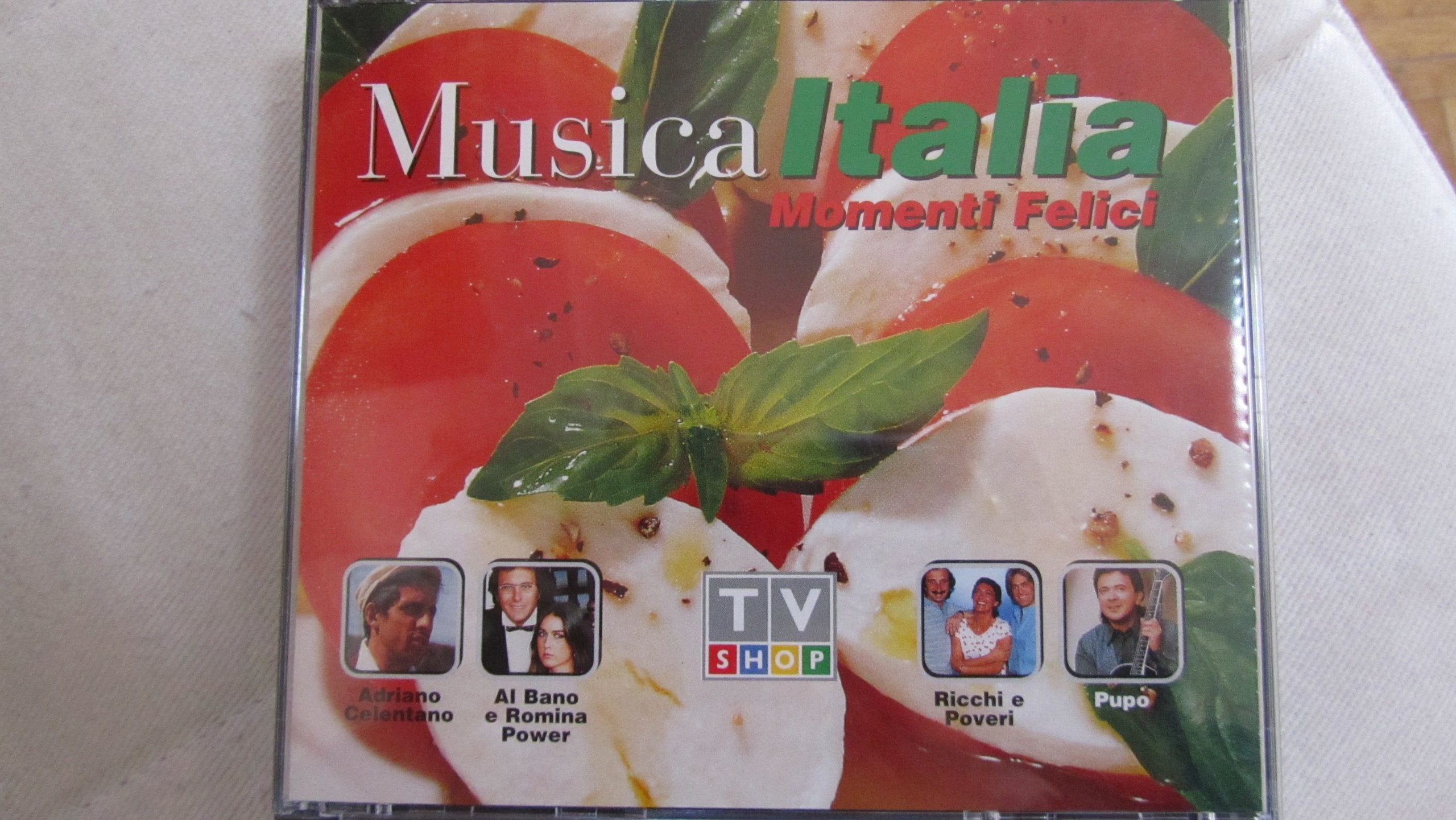 Al Bano/Romina Power, Toto Cutogno, Paolo Conte, Bino, Lucia Dalla, Pupo.. Music