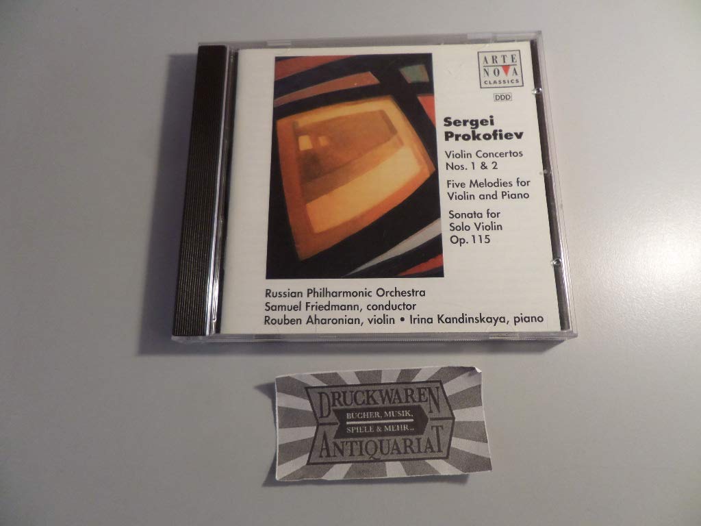 Prokofiev: Violin Concertos 1 & 2 / Five Melodies / Sonata Op. 115 Classical