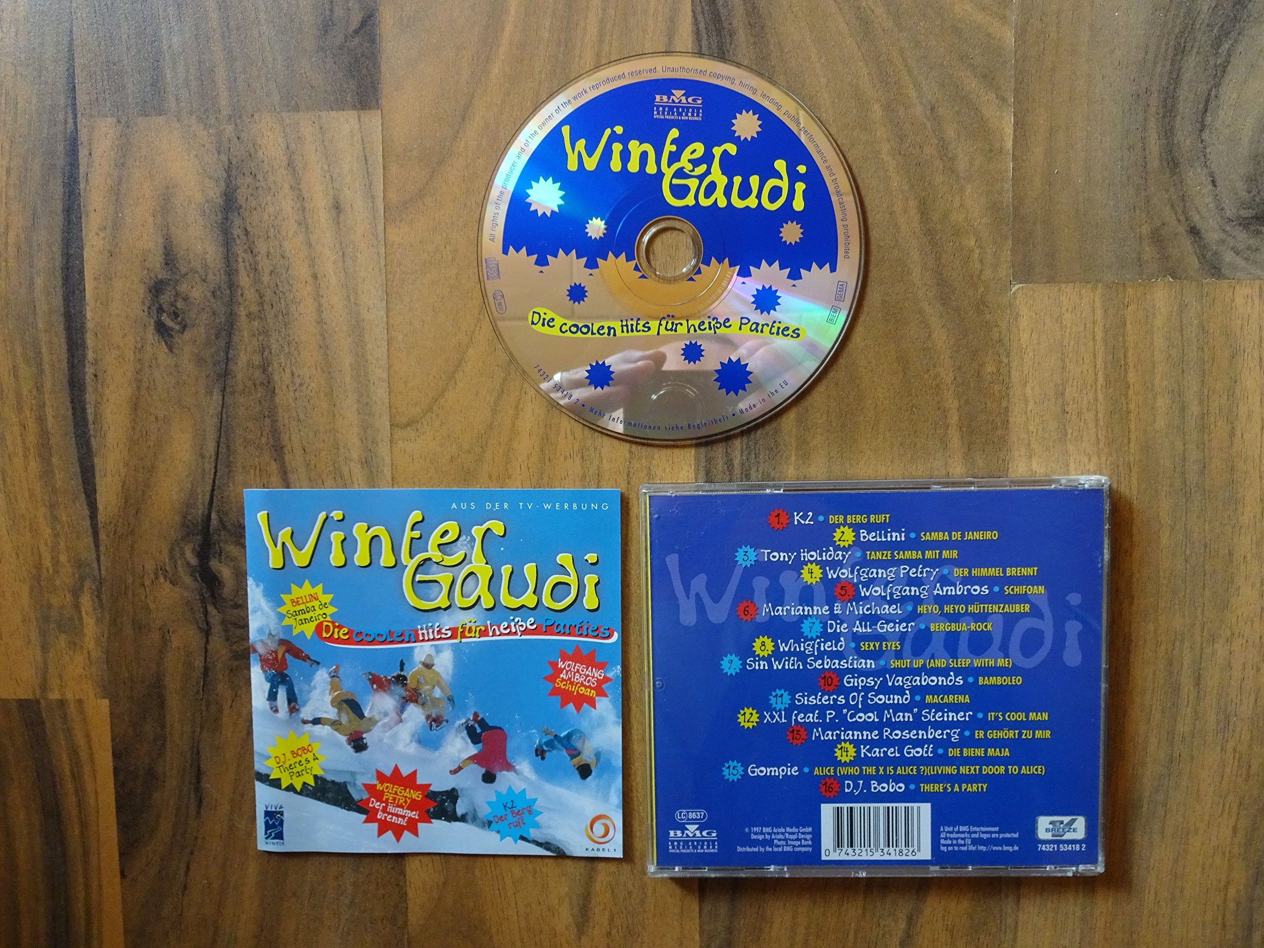 Winter-Gaudi-Die coolen Hits für heisse Parties Music