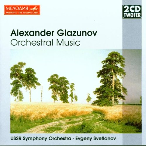 Two CD Twofer - Glasunow (Orchesterwerke) Classical