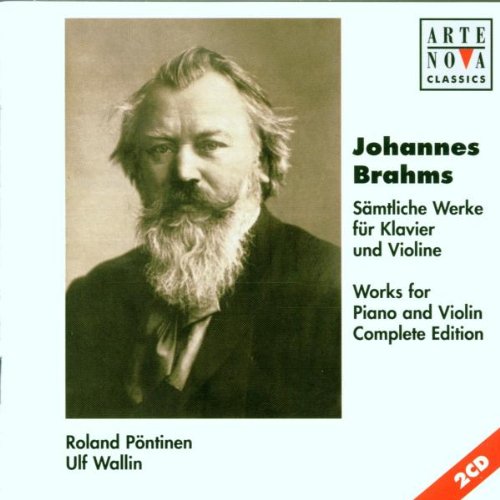 Johannes Brahms: Sämtliche Werke für Klavier und Violine (2 CD) Classical