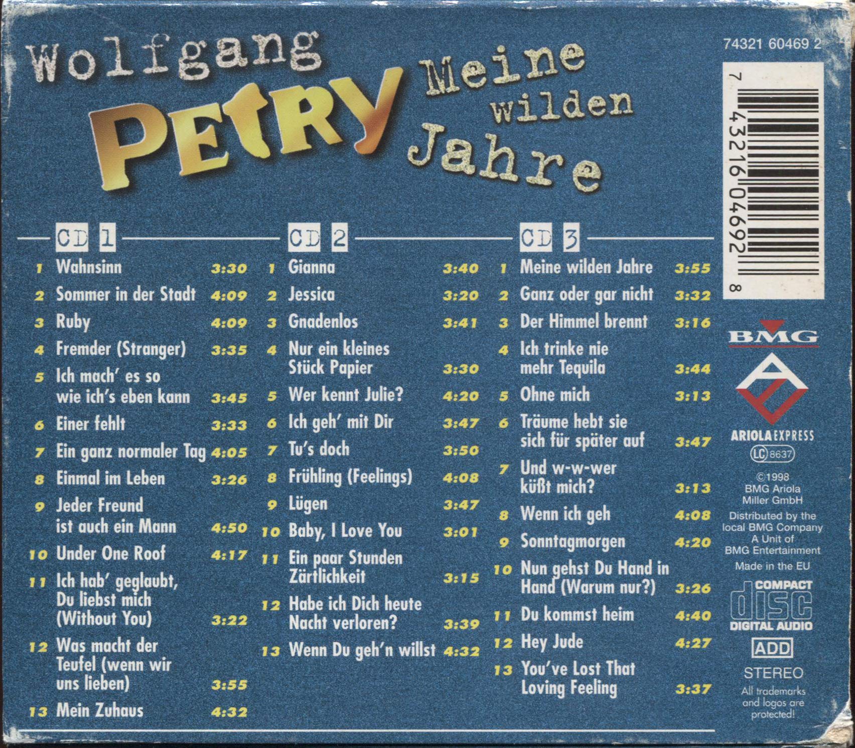 Meine Wilden Jahre Pop