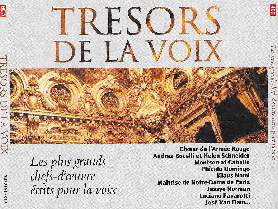 Trésors des voix (Coffret 4 CD) cd
