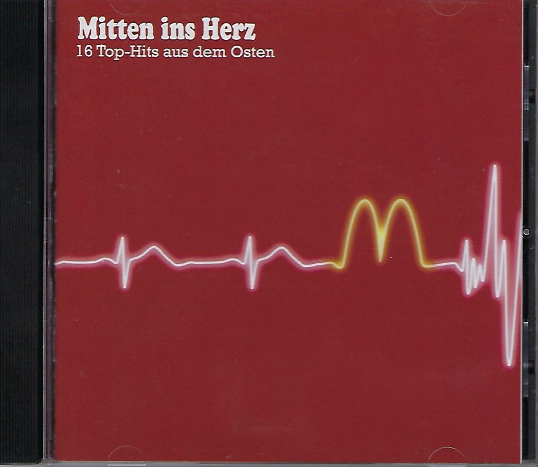 Mitten ins Herz - 16 Top-Hits aus dem Osten Music