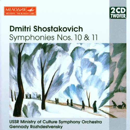 Two CD Twofer - Schostakowitsch (Sinfonie Nr. 10-11, Puschkin-Monologe) Classical