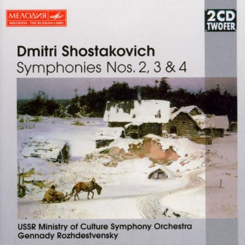 Two CD Twofer - Schostakowitsch (Sinfonie Nr. 2-4) Classical