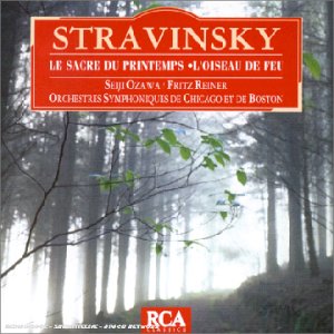 Le Sacre Du Printemps - L'oiseau De Feu - Feu d'artifice - Le Baiser de la Fée cd